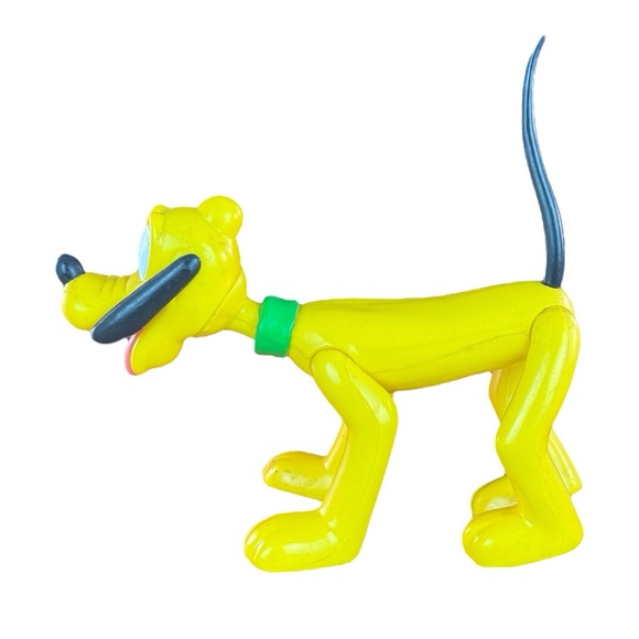 Vintage Disney Store Pluto Figurine Disney Collectible Hard Plastic - Picture 3 of 8